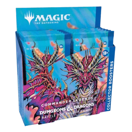 Magic: The Gathering - Commander Legends: Battle for Baldur's Gate Collector Booster Box - The Card Vault