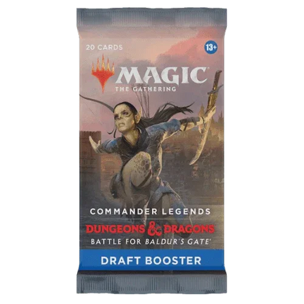 Magic: The Gathering - Commander Legends: Battle for Baldur's Gate Draft Booster Pack - The Card Vault