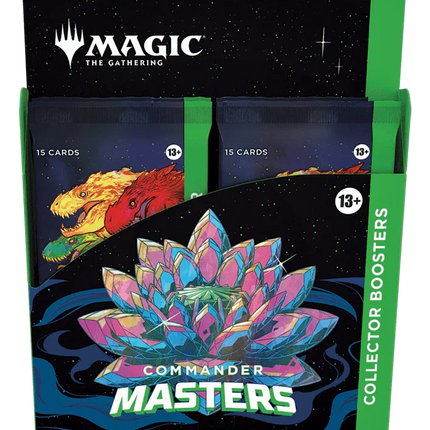 Magic: The Gathering - Commander Masters - Collector Booster Box (4 Packs) - The Card Vault