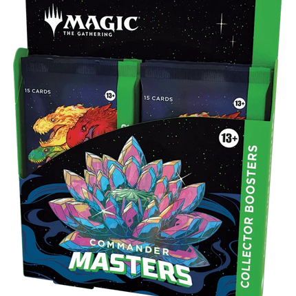 Magic: The Gathering - Commander Masters - Collector Booster Box (4 Packs) - The Card Vault