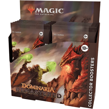 Magic: The Gathering - Dominaria Remastered Collector Booster Box (12 Packs) - The Card Vault