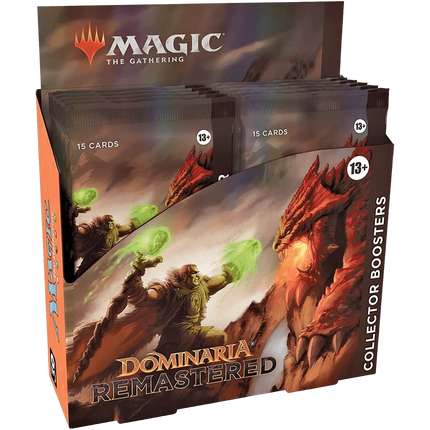 Magic: The Gathering - Dominaria Remastered Collector Booster Box (12 Packs) - The Card Vault