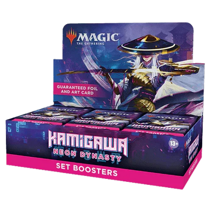 Magic: The Gathering - Kamigawa: Neon Dynasty Set Booster Box - The Card Vault