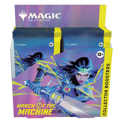 Magic: The Gathering - March Of The Machine Collector Booster Box (12 Packs) - The Card Vault