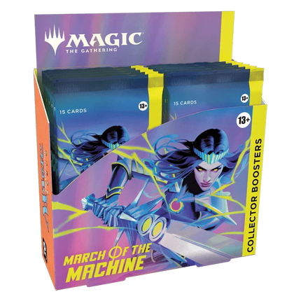 Magic: The Gathering - March Of The Machine Collector Booster Box (12 Packs) - The Card Vault