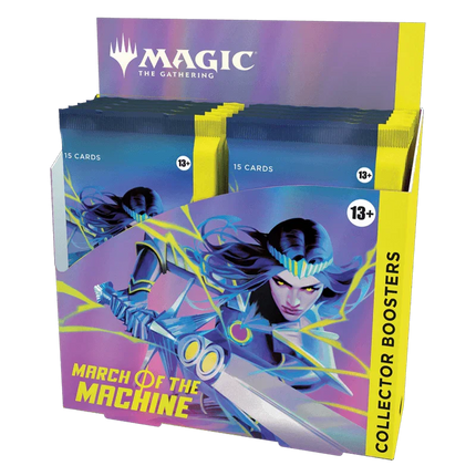 Magic: The Gathering - March Of The Machine Collector Booster Box (12 Packs) - The Card Vault