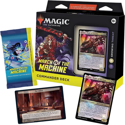 Magic: The Gathering - March Of The Machine - Commander Deck - Growing Threat - The Card Vault