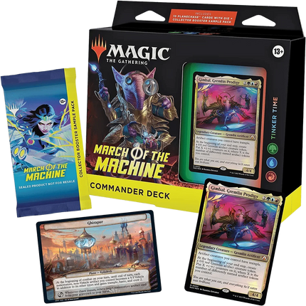 Magic: The Gathering - March Of The Machine - Commander Deck - Tinker time - The Card Vault