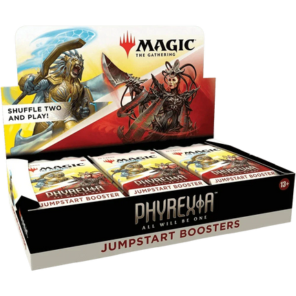 Magic: The Gathering - Phyrexia: All Will Be One Jumpstart Booster Box (18 Packs) - The Card Vault
