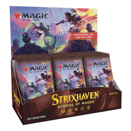 Magic: The Gathering - Strixhaven: School of Mages Set Booster Box - The Card Vault