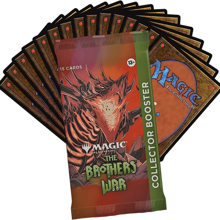 Magic: The Gathering - The Brothers War Collector Booster Box (12 Packs) - The Card Vault