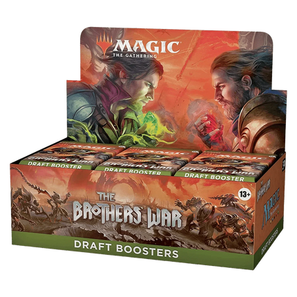 Magic: The Gathering - The Brothers War Draft Booster Box (36 Packs) - The Card Vault