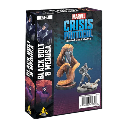 Marvel: Crisis Protocol – Black Bolt and Medusa - Character Pack - The Card Vault