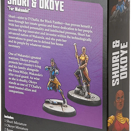 Marvel: Crisis Protocol - Shuri and Okoye - Character Pack - The Card Vault