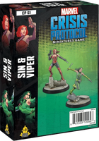 Marvel: Crisis Protocol - Sin and Viper - Character Pack - The Card Vault