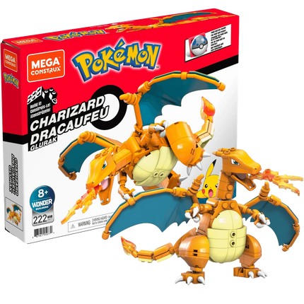 Mega - Pokemon - Construx Charizard - The Card Vault