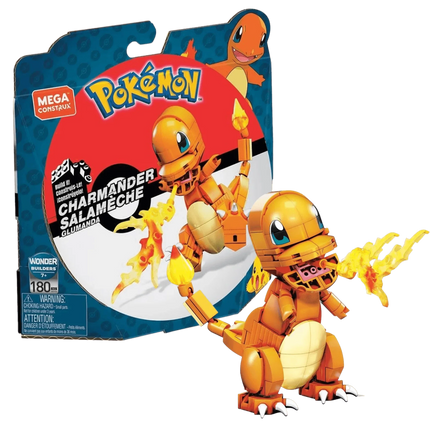 Mega - Pokemon - Construx Charmander - The Card Vault