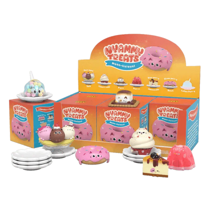 Mighty Jaxx - Nyan-licious! by Nyammy Treats Blind Box Case - (6x Boxes) - The Card Vault