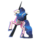 Mighty Jaxx - XXRAY Plus - My Little Pony - Nightmare Moon - The Card Vault