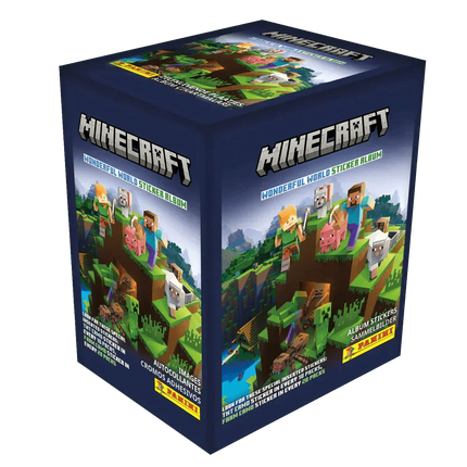 Minecraft Wonderful World Sticker Collection - Booster Box (36 Packets) - The Card Vault