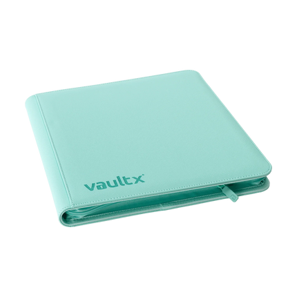 Vault X - 12-Pocket Exo-Tec® Zip Binder - Mint Green