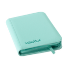 Vault X - 4-Pocket Exo-Tec® Zip Binder - Mint Green