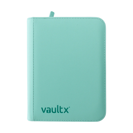 Vault X - 4-Pocket Exo-Tec® Zip Binder - Mint Green