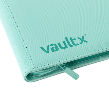 Vault X - 12-Pocket Exo-Tec® Zip Binder - Mint Green