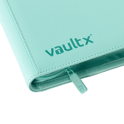 Vault X - 4-Pocket Exo-Tec® Zip Binder - Mint Green