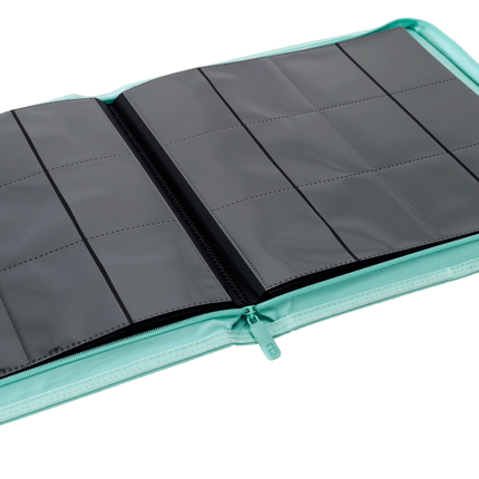 Vault X - 12-Pocket Exo-Tec® Zip Binder - Mint Green