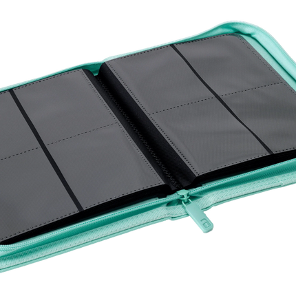 Vault X - 4-Pocket Exo-Tec® Zip Binder - Mint Green