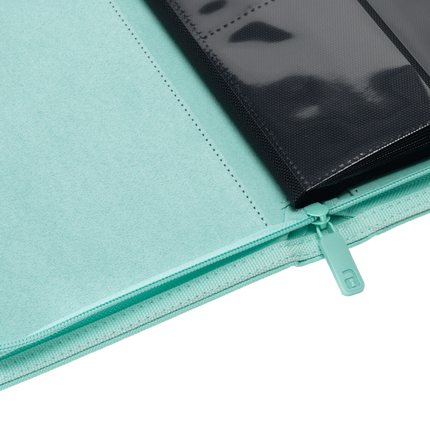Vault X - 4-Pocket Exo-Tec® Zip Binder - Mint Green