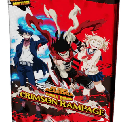 My Hero Academia Collectible Card Game - Crimson Rampage (Series 2) Booster Box (24 Packs) - The Card Vault