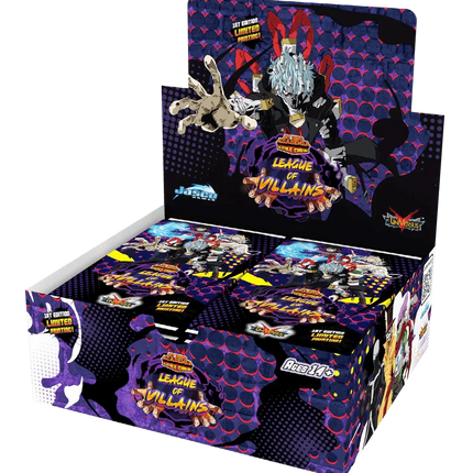 My Hero Academia Collectible Card Game - League of Villains (Series 4) Booster Box (24 Packs) - The Card Vault