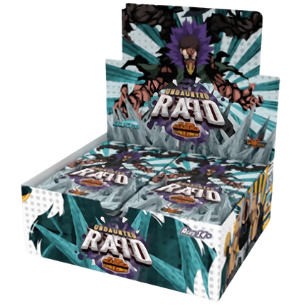 My Hero Academia Collectible Card Game - Undaunted Raid (Series 5) Booster Box (24 Packs) - The Card Vault