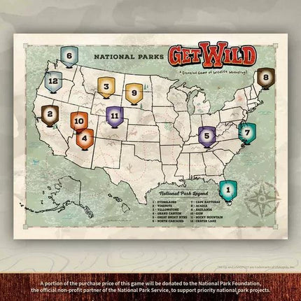 National Parks Get Wild - The Card Vault
