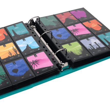 Vault X - Large Exo-Tec® Ring Binder - Teal