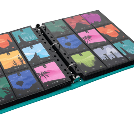 Vault X - Slim Exo-Tec® Ring Binder - Teal
