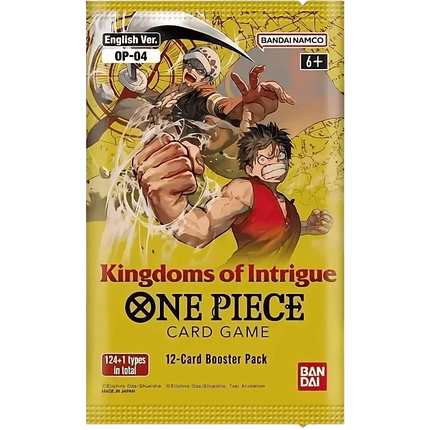 One Piece TCG - Kingdoms of Intrigue (OP-04) Booster Box - The Card Vault