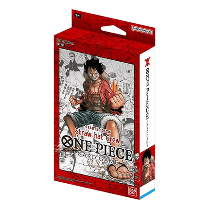 One Piece TCG: Starter Deck - Straw Hat Crew (ST-01) - The Card Vault