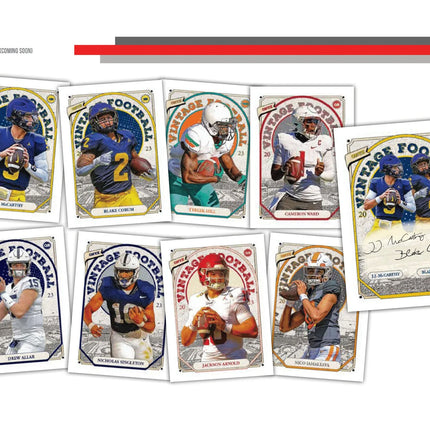 Onyx Authenticated - 2023 Onyx Vintage American Football (NFL) - Hobby Box - The Card Vault