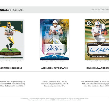 Panini - 2021 Chronicles American Football (NFL) - Hybrid Box - The Card Vault