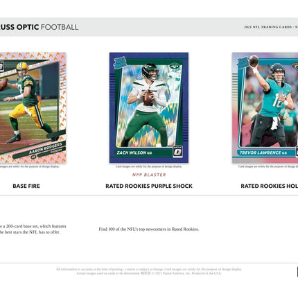 Panini - 2021 Donruss Optic American Football (NFL) - Blaster Box - The Card Vault