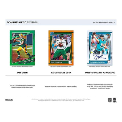 Panini - 2021 Donruss Optic American Football (NFL) - Hybrid Box - The Card Vault