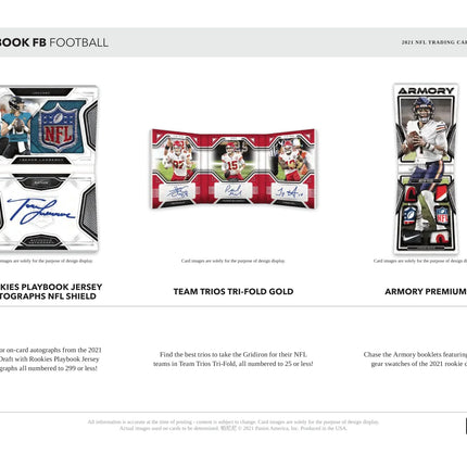 Panini - 2021 Playbook American Football (NFL) - Hobby Box - The Card Vault