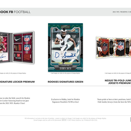 Panini - 2021 Playbook American Football (NFL) - Hobby Box - The Card Vault