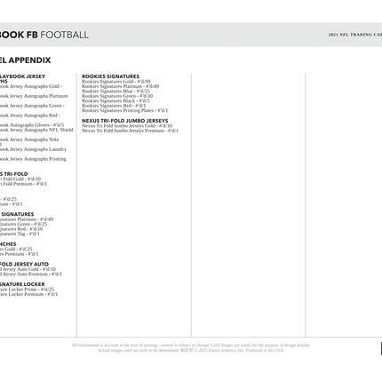 Panini - 2021 Playbook American Football (NFL) - Hobby Box - The Card Vault