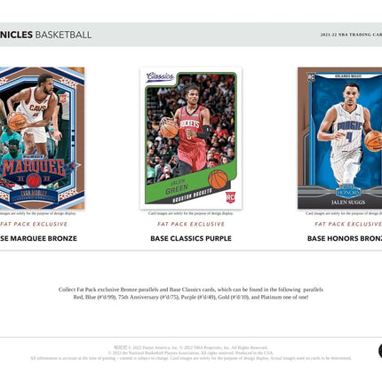 Panini - 2021/22 Chronicles Basketball (NBA) - Blaster Box - The Card Vault