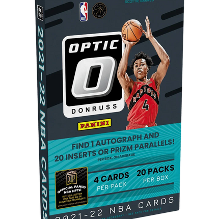 Panini - 2021/22 Donruss Optic Basketball (NBA) - Hobby Box (20 Packs) - The Card Vault