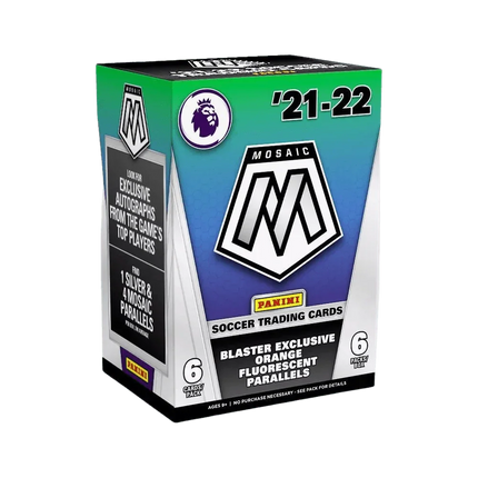 Panini - 2021/22 Mosaic Premier League Football (Soccer) - Blaster Box (6 Packs) - The Card Vault